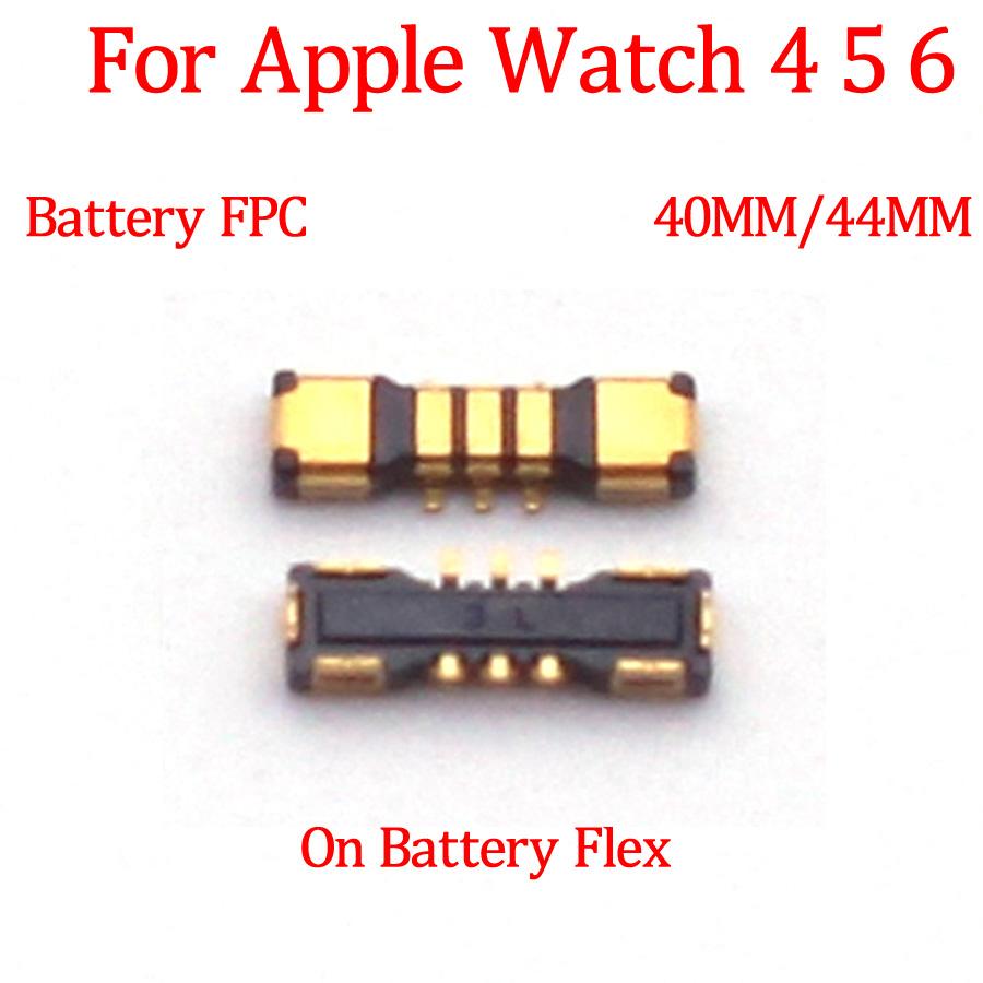 2-5PCS Battery FPC Connector Contact For Apple Watch 1 2 3 4 6 5 SE S1 S2 S3 S4 S5 S6 38 42 40 44 MM A1579 A1578 A1760 A1848