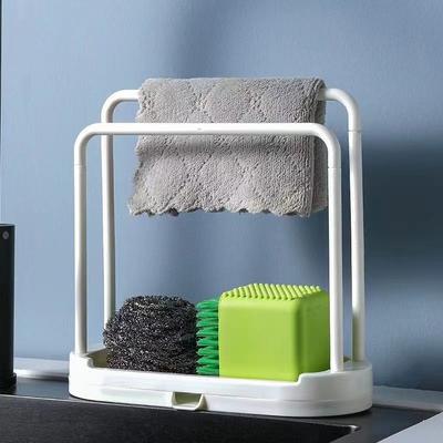 Detachable Kitchen Towel Holder Storage Rack Shelf for Bathroom Sink Accessories Under Sink Organizer SNJ006