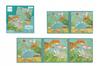 Magnetic Puzzle with Dinosaur Motif, 40 Pieces.