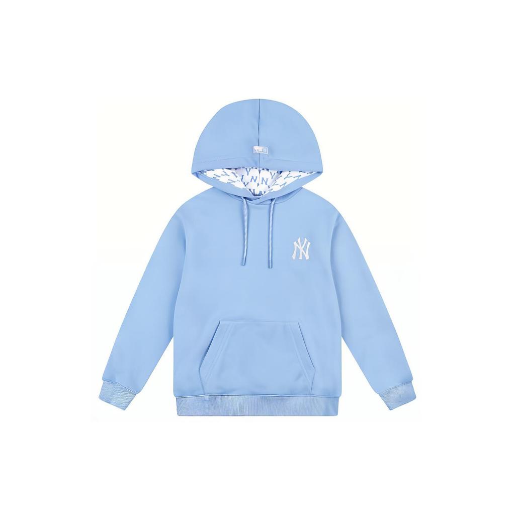 New MLB Old Flower Sweatshirts Unisex Blue 31HDM2111-50S