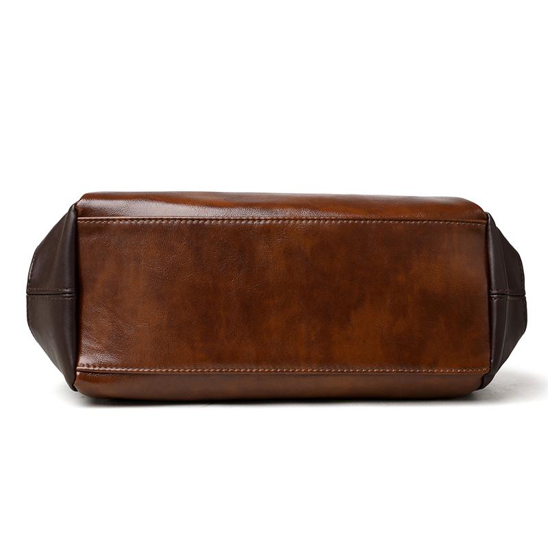 Elegancka torba typu tote z PU dla kobiet – Klasyczna torebka z bocznymi kieszeniami na podwójny zamek i regulowanym paskiem na ramię, Idealna do pracy i na co dzień