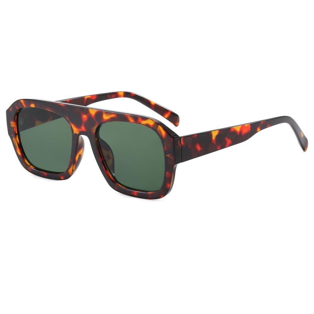 Superhot Eyewear 14209 Fashion 2025 Retro Classic Square Pilot Flat Top UV400 Outdoor Vacation Sunglasses