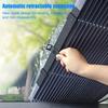 Retractable Car Sun Shade with Suction Cups Auto Window Cover for Summer Blocks UV & Heat Foldable Car Interior Heat Shield for Cars SUVs