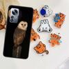 Snow Cute Owl Animal Phone Case For Xiaomi Poco X7 F6 F5 Pro F7 14 Ultra Mi 15 11 Lite F3 M6 M5S M4 11T 10T Pro Cover Capa