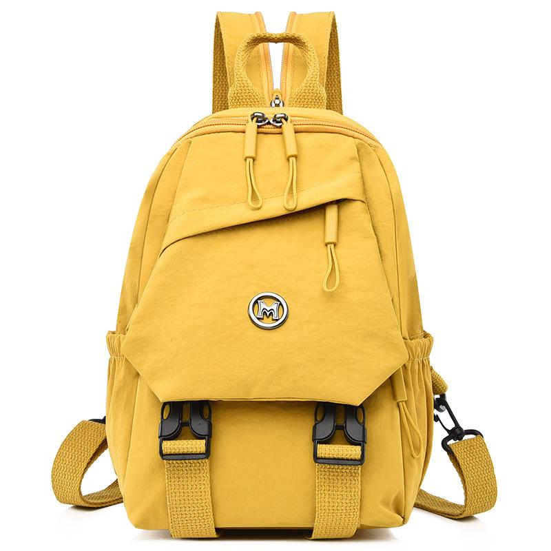 Schoolbag1011 New Casual Multi-functional Women's Backpack Breast Bag Diagonal Span Portable Versatile Women's Backpack Simple Travel Bag