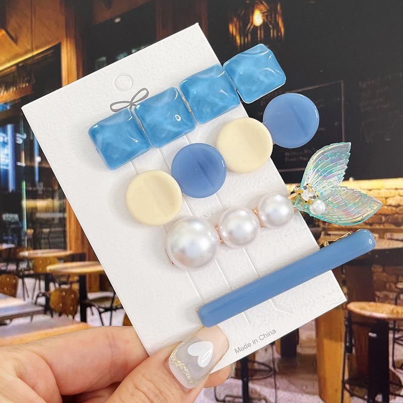 2 STÜCKE Prinzessin Samt doppelseitige Schleife süße Mädchen Haarnadeln Kinder Kopfbedeckungen Haarspangen Haarspangen Haarschmuck