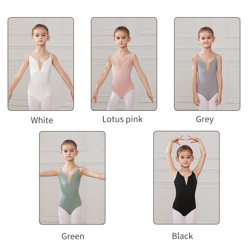 Girls Dance Sling Ballet Dress Girls Dance Costumes Exercise Clothes Small Princess Fluffy Dress