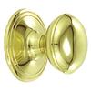 ORYX - Smooth Shiny Gold Knob 70x85 Polished Brass