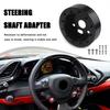 Steering Wheel Bolt Adapter, 6 Hole To 3 Hole Aluminum Hub Spacer, 0.5" 1" Thickness for Racing Car Steering Column