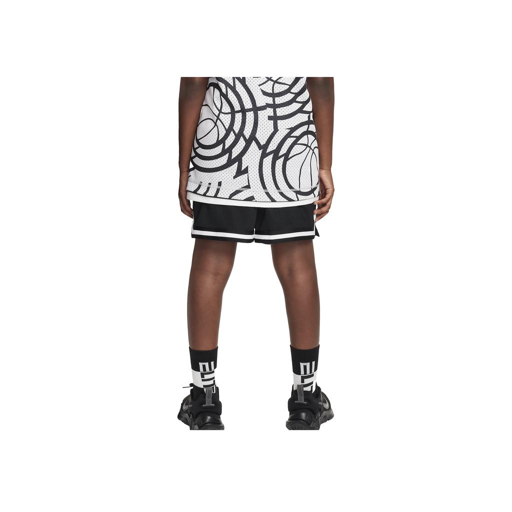 Nike Dna Dri-Fit Loose Sweat-Wicking Comfortable Basketball Shorts Kids shorts Black FZ5240-010