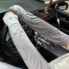 Men's Summer UV Protection Ice Silk Arm Sleeves for Outdoor Sports, Driving, and Cycling