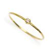 18K Yellow Gold Ring with Perfect for Treating Made In Japan with Pouch Diamond, 0.8mm, Ultra-Thin, Yourself, (Size 15)