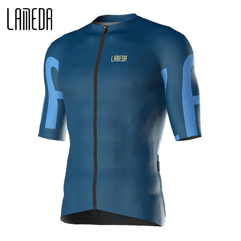 2026 Lameda Cycling Jersey Men's Bicycle Short Sleeve Jacket Summer Road Car Clothes Men's Cycling Shirt Cycling Clothes for Men