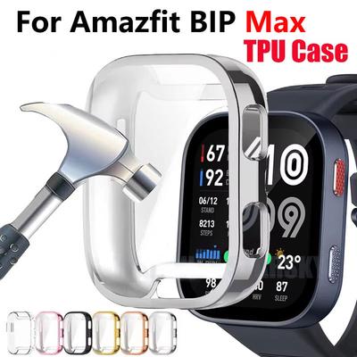 Vollabdeckung für Amazfit BIP Max SmartWatch TPU Displayschutzhülle Schutzrahmen Stoßfänger Schale für Amazfit Bipmax Zubehör 7