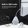 P5 Mate USB Adapter for PS5/PS5 Slim Gaming Converter Accessories Multiplayer Games,Low Latency,Support Multiple Controllers/Peripherals/Headsets/etc.