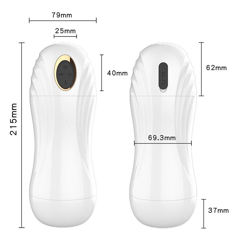 Male Masturbator Toys Automatic Sucking Masturbation Cup For Men Deep Throat Oral Vagina Suction Blowjob Vibrating Sex Toys