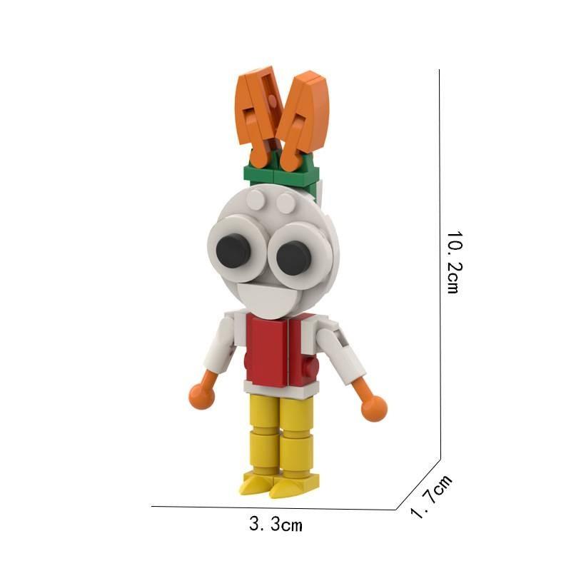 World Building Dandys Blocks Action Figure Toy Game Gifts Peripheral