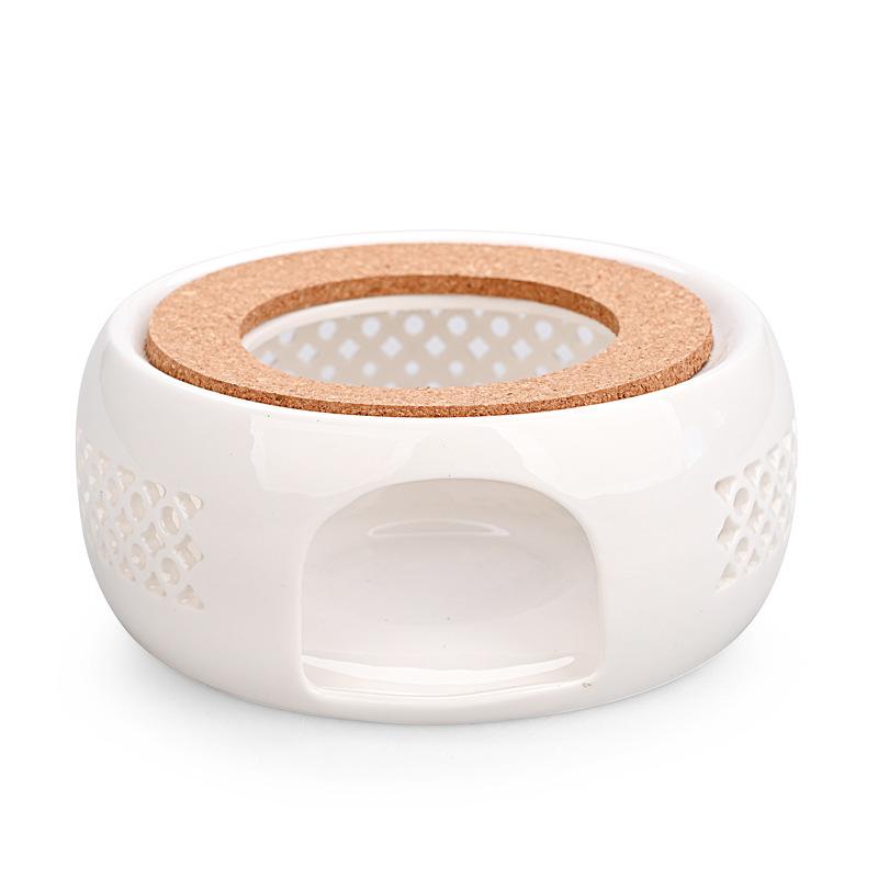 Keramik Teekannenwärmer Halter Basis Teewärmer Isolierung Basis Tee Kaffee Wasserwärmer Kerze Heizung Basis Halter Teegeschirr