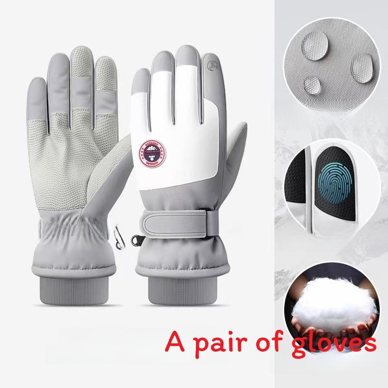 Snow Ski Gloves Women Men Touchscreen Waterproof Windproof Thick Oxford Fabric For Winter Outdoor Sports