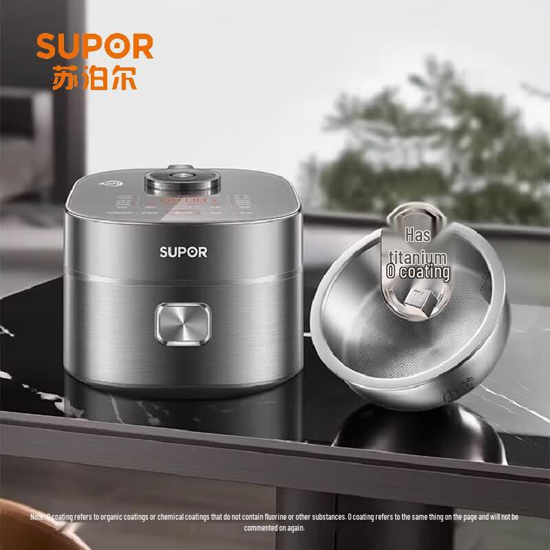 Supor IH Smart Rice Cooker with 0-Coating Titanium Pot CN plug (adapter included)