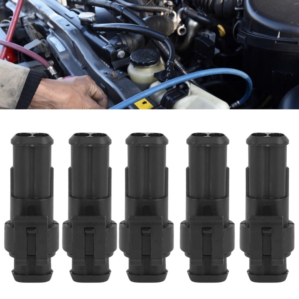 10 Sets Waterproof Auto Wire Connector Male and Female Terminal Socket  Automotive Plugs