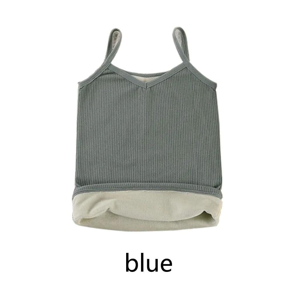 T-shirt Sleeveless Tops Women Winter Warm Underwear Solid Color Thermal Casual Nightwear Sexy Elasticity Female Thin Velvet