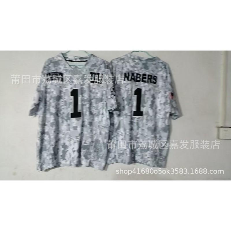 Camiseta de Rugby Camuflada Edición Homenaje Águilas Texans Cowboys Leones 49ers Aficionados Hombres Algodón Ropa Deportiva