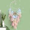 Moon Star Feathered Tassels Dreamcatchers Glowing In Dark Hanging Decors for Religious Celebration and Romantics Setting