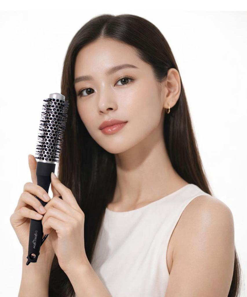 Domestically Produced Hot Curling Bangs Volume Brush Roller Brush No. 3, 25mm