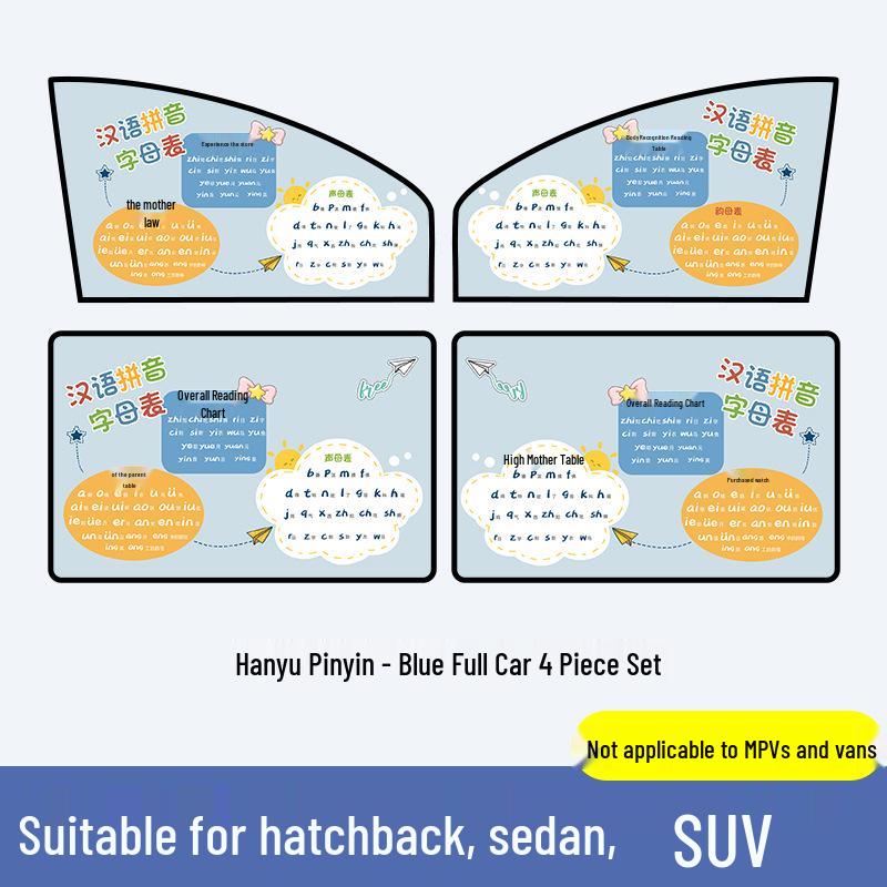 Magnetic Car Sunshade Curtains for Baby Privacy and Blackout