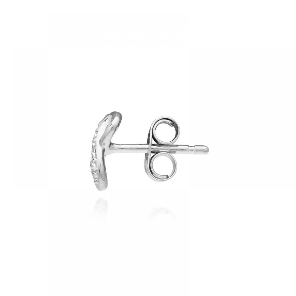 Pandora 298820c01 Moment Sparkling Infinite Silver Earrings