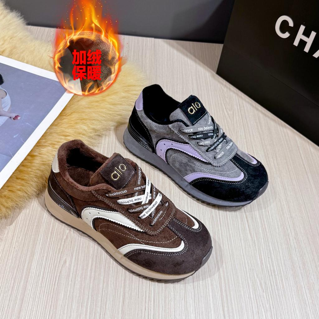 Women's 2025 New Spring Summer Versatile Sports Leisure Oes Retro Racing Soft Bot Agan Oes Cross Bule Casual Shoes