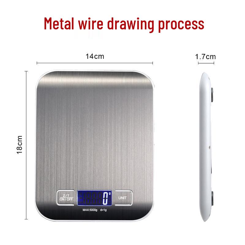 High-Precision Electronic Kitchen Scale: Ideal for Cooking, Baking, and Coffee Weighing