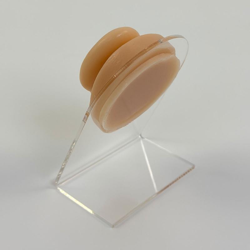 Professional Silicone Body Facials Piercing Trainer With Realistic Skin Texture For Dental Education And Aesthetic Labs