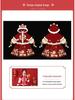 Girls' Ming Dynasty New Year Princess Tang Suit Dress for Autumn/Winter
