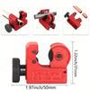 3-19mm 1/8 Inch To- 3/4 Inch Mini Steel Tube Cutter Tool, Cutting Copper and Aluminum Tube Pipe Cutter,Stainless Steel Tubing, M