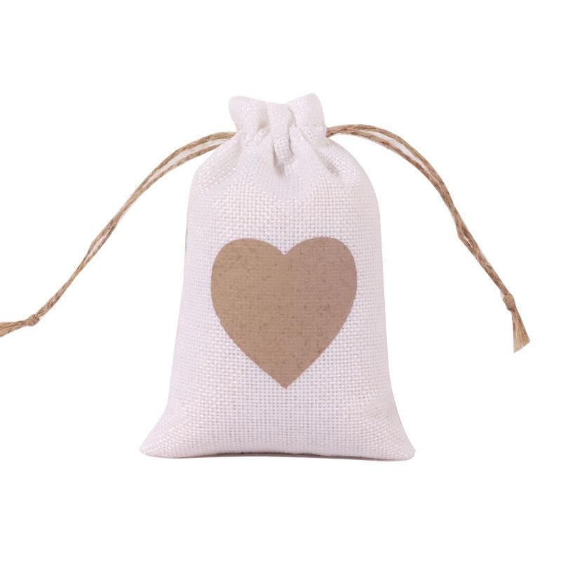 

WTEMPO Главная Тканевые подарочные пакеты Жемчуг Бисер Ювелирные изделия Упаковка для небольших подарков Сумки на шнурке Идеально подходят для свадебных подарков на день рождения 10*14cm*10pcs белый