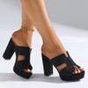 Woman Sandals Outdoor Summer Woman Shoes Platform High Heels Sandals Elegant Party Shoes Sexy Outside Big Size Heels Woman