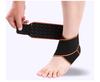 Unisex Black Ankle Support: Breathable, Lightweight Compression Wrap for Fitness & Anti-Sprain Protection