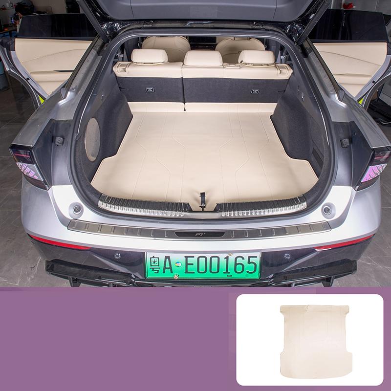 For XPENG P7+ 2026-2027 Full-enclosure Trunk Liner Trunk Mat Scratch-resistant and Wear-resistant Automobile Supplies