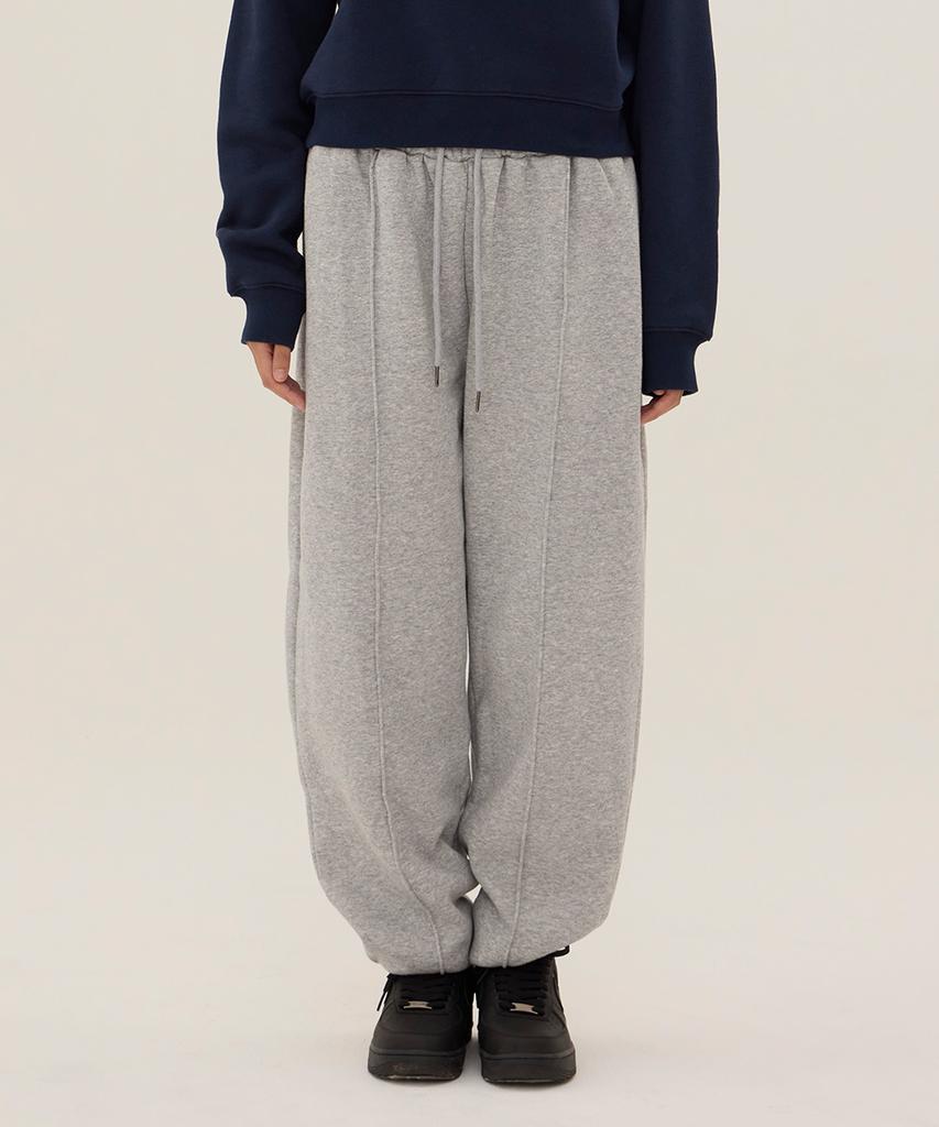 DANGLEDROP Dgdp Square Jogger Training Pants_Melange Grey