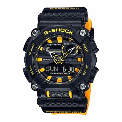 

Casio Computer Co. Ltd. Sports Watch Casio G-Shock GA-900A-1A9DR Black/Yellow.