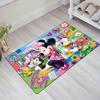 1pc Disney Mickey Mouse and Minnie Pattern Carpet Area Rug Non Slip Carpet Hand Washable Floor Mat Suitable For Living Room Bedroom Home Decor