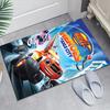 1pc Blaze and the Monster Machines Design Area Rug - Non-Slip, Soft & Cozy Floor Mat for Living Room, Bedroom, Office - Indoor/Outdoor Decorative Carp