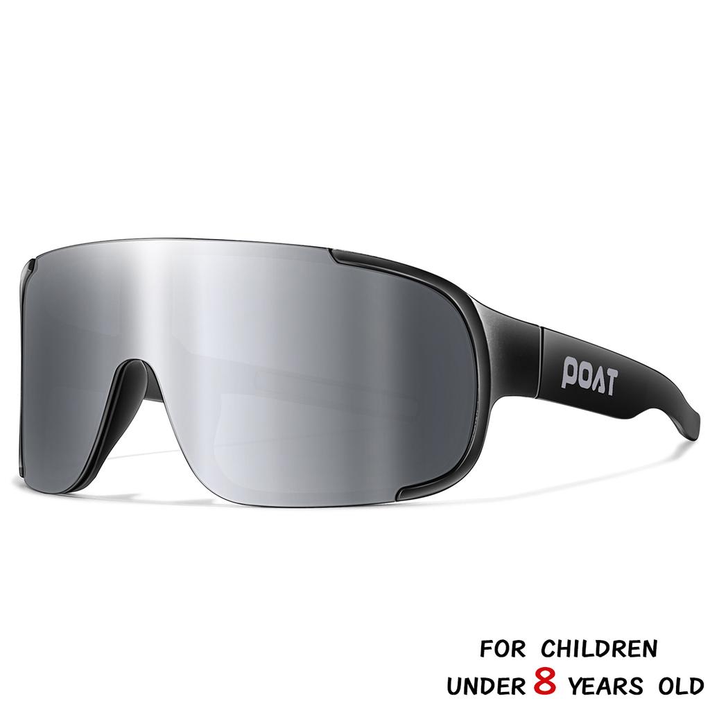 POAT Brand Kids Sunglasses UV400 3-8 Years Boys Girls Bike Goggles Outdoor Cycling Eyewear MTB Road Bike Hiking Gifts
