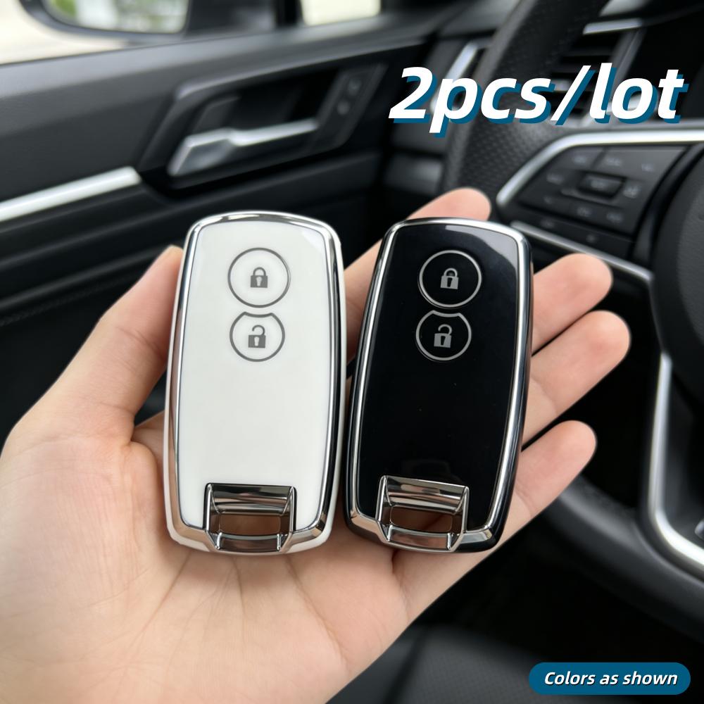 S/Lot Car Key Case Covers For Suzuki Grand Vitara Swift Sx4 S-Cross Xl-7 Kuyucha Sch4 For Suzuki Swift 2007 - 2010