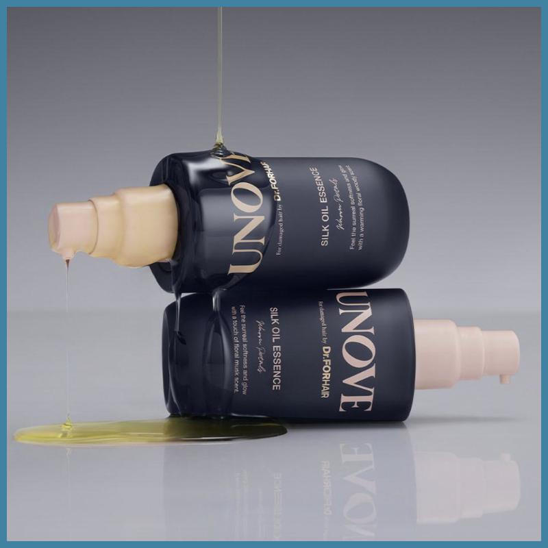 [Unove] Silk Oil Hair Essence 70ml Double Pack/2Type/Olive Young