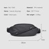 Big Capacity Water-Repellent Multifunction Crossbody Bag Men Shoulder Bag Male Sling Chest Bags For Waist Belt Matching