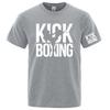 Kickboxing Karate Korean Taekwondo Kung Fu The Unisexs Regular Shortsleeved Shirt Is Suitable for Summer T Shirt