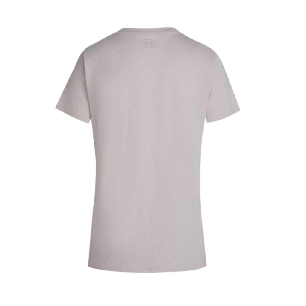 Under Armour Branded Comfortable Short Sleeve Pullover Solid Regular T-Shirt Women Tops 1387316-009